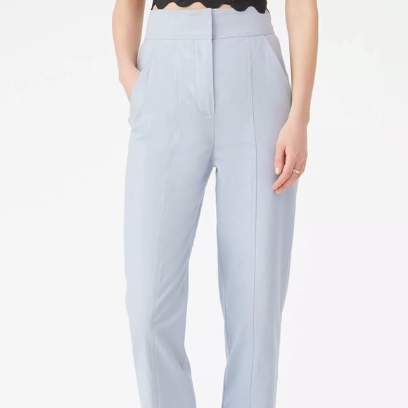 Rebecca Taylor Slub Denim Pant size 16 - Picture 3 of 12